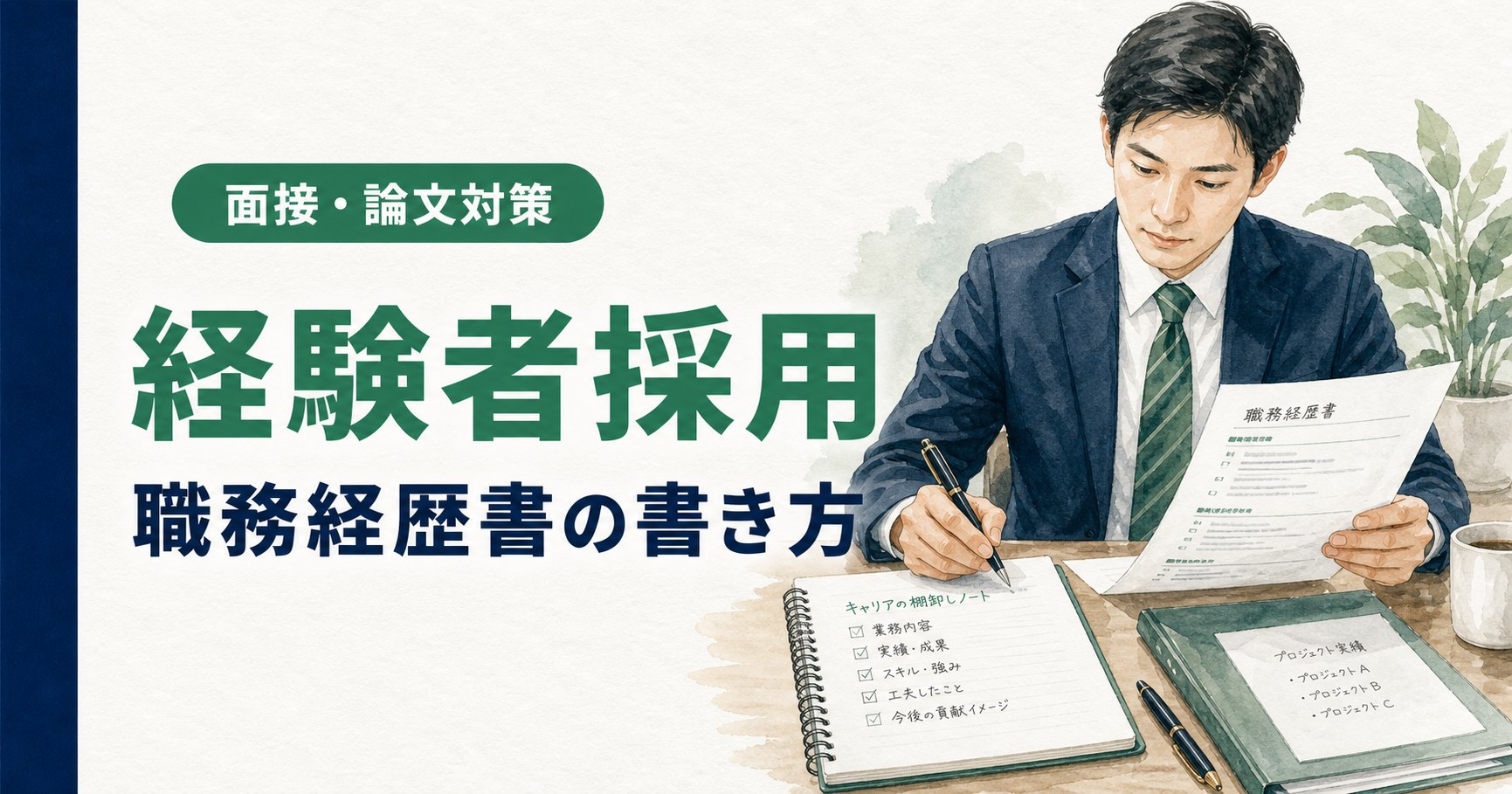 経験者採用の職務経歴書の書き方